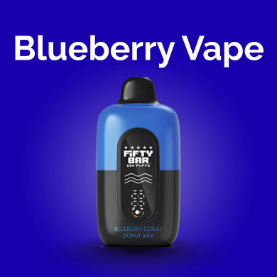 Fifty Bar Blueberry Vape