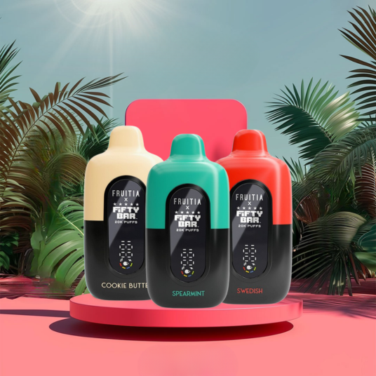 Fruitia X Fifty Bar Vapes