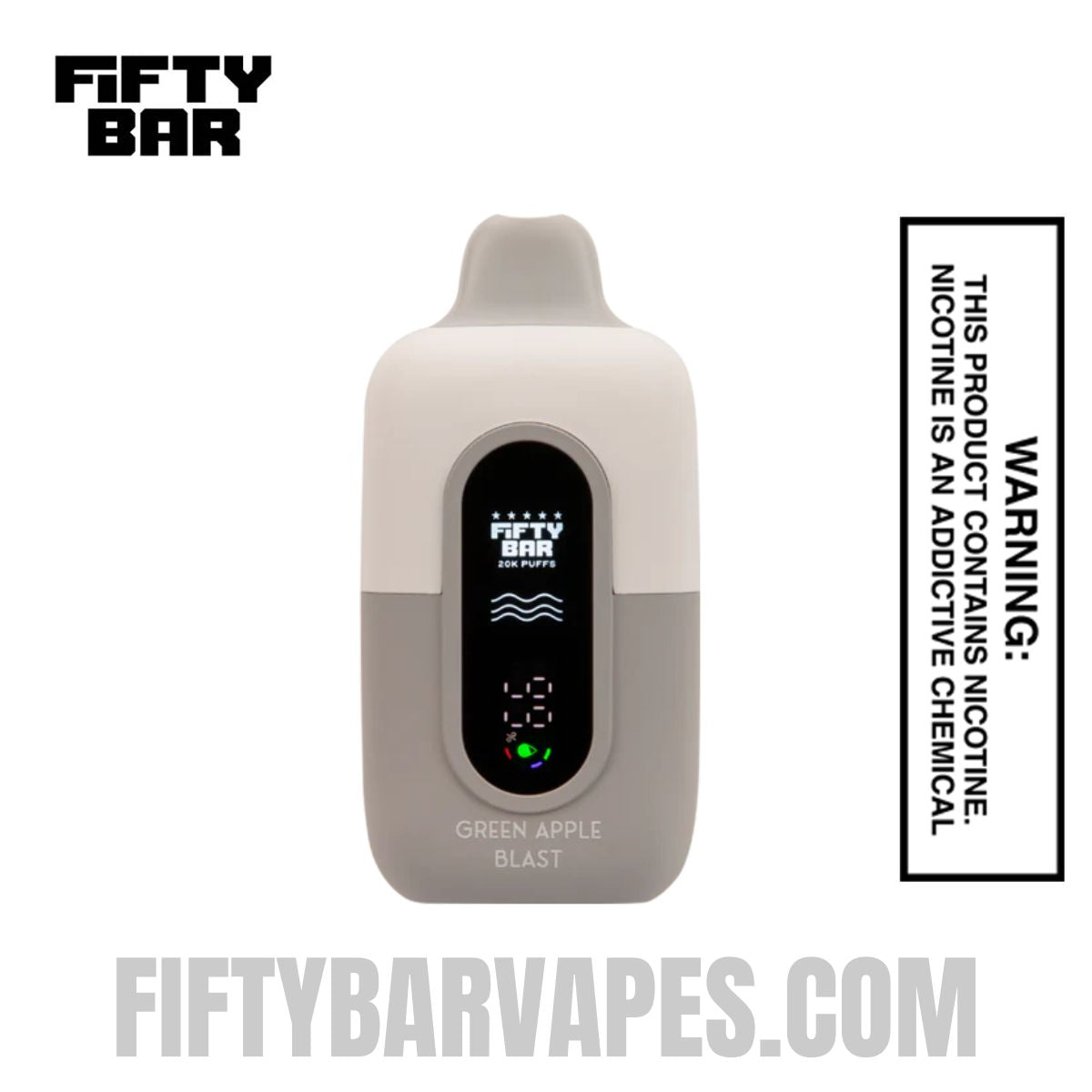 Green Apple Blast Fifty Bar 20K Disposable Vape Green Apple Blast Fifty Bar 20K Disposable Vape