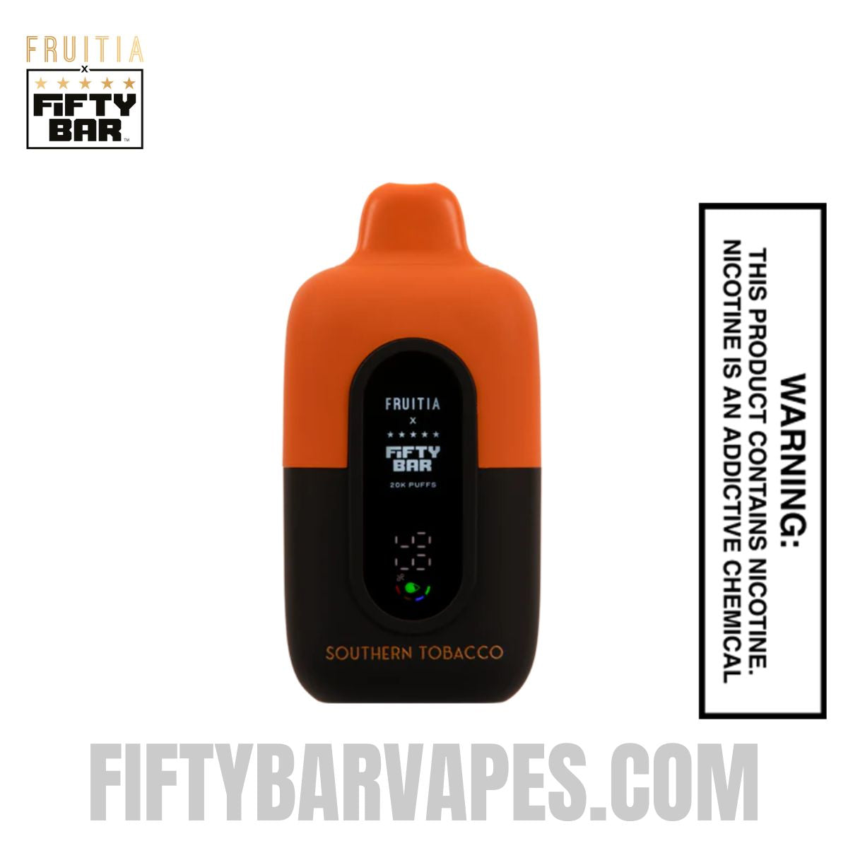 Southern Tobacco Fruitia X Fifty Bar 20K Vape Southern Tobacco Fruitia X Fifty Bar 20K Vape