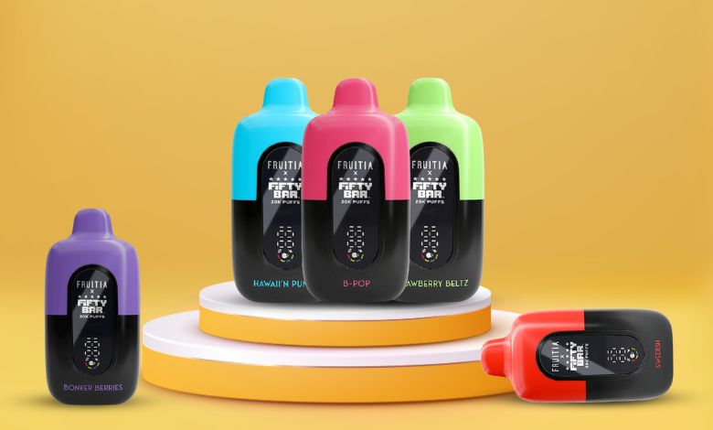 Fruitia X Fifty Bar 20K Disposable Vape