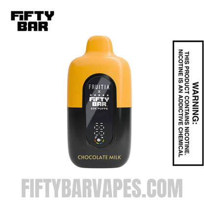 Chocolate Milk Fruitia X Fifty Bar 20K Vape