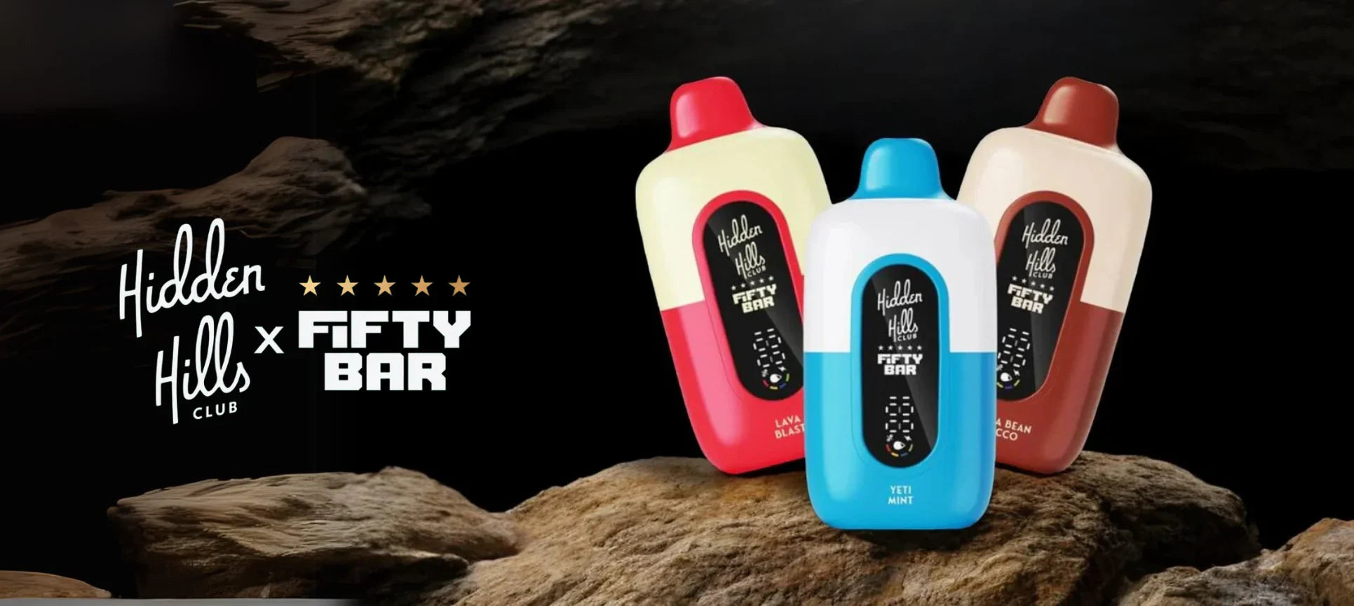 Hidden Hills X Fifty Bar Vape