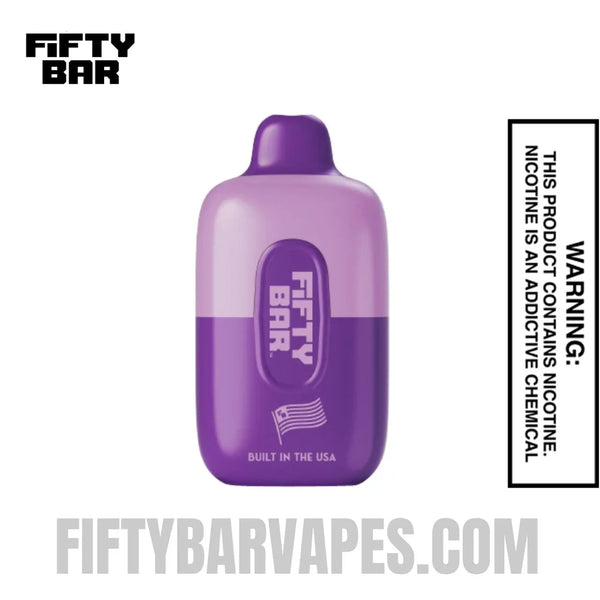 Kyoho Grape Jelly Fifty Bar 6500 Puffs Disposable Vape Kyoho Grape Jelly Fifty Bar 6500 Puffs Disposable Vape
