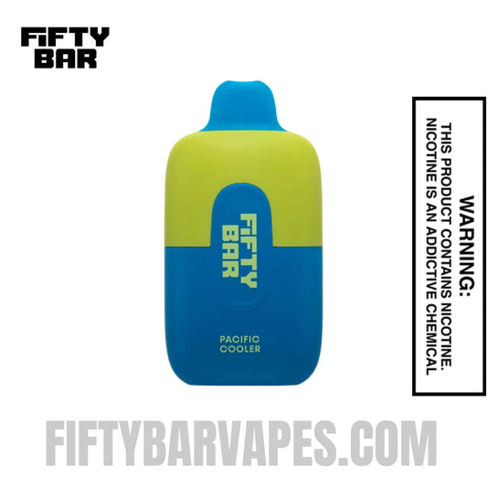 Pacific Cooler Fifty Bar 6500 Puffs Disposable Vape 