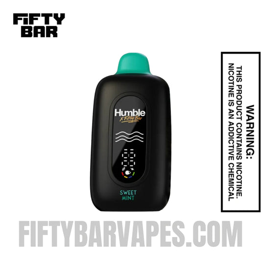 Sweet Mint Humble x Fifty Bar 20K Disposable Vape