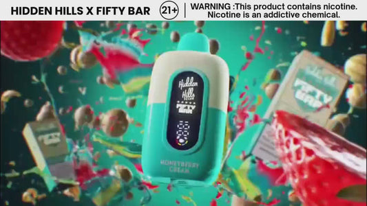Hidden Hills X Fifty Bar vape